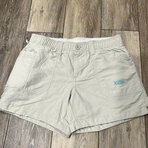 AFTCO Size 2 Grey Fishing Shorts